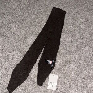 Zara kids Dark Brown Scarf